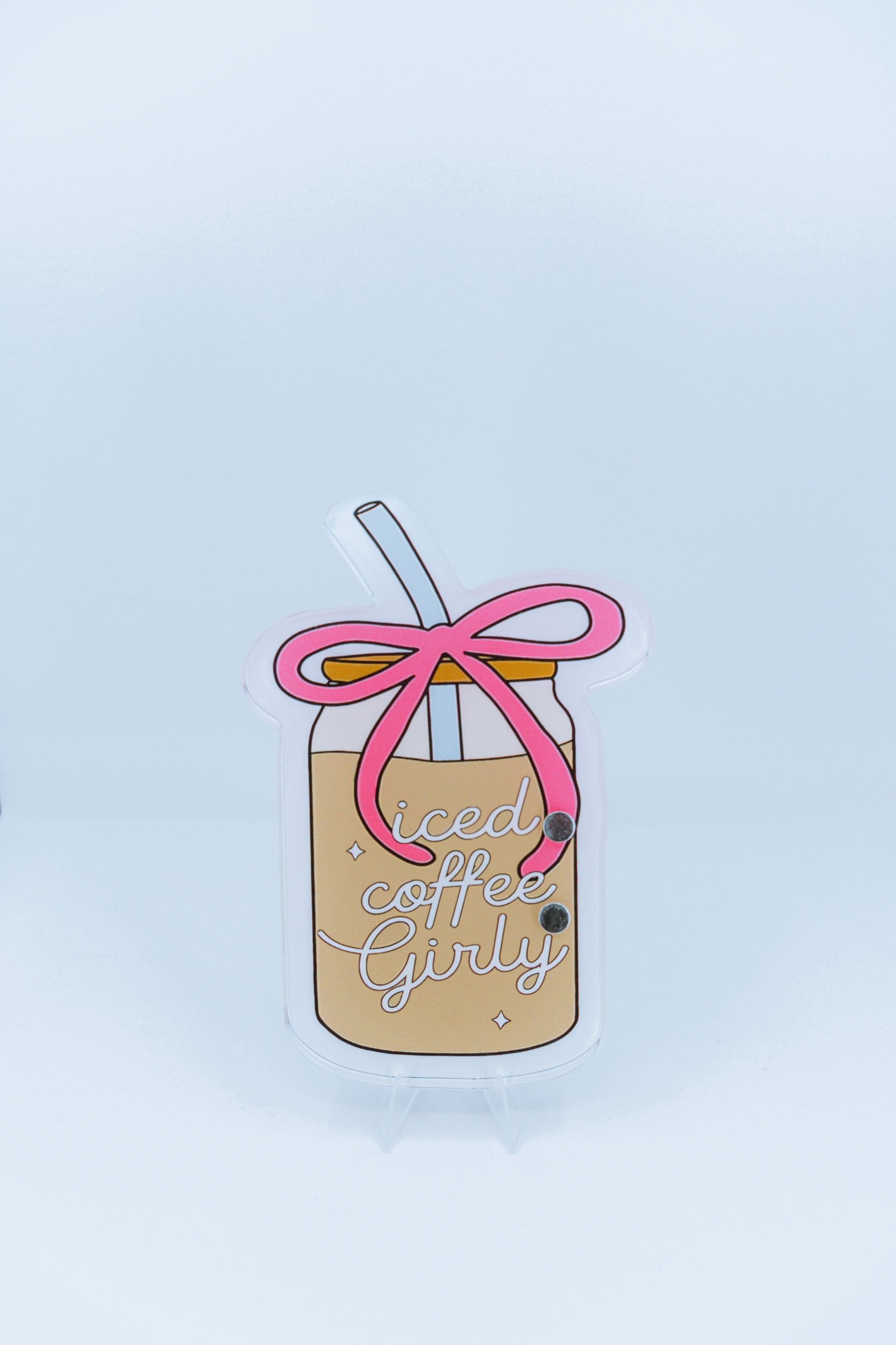Iced Coffee Girly Tile